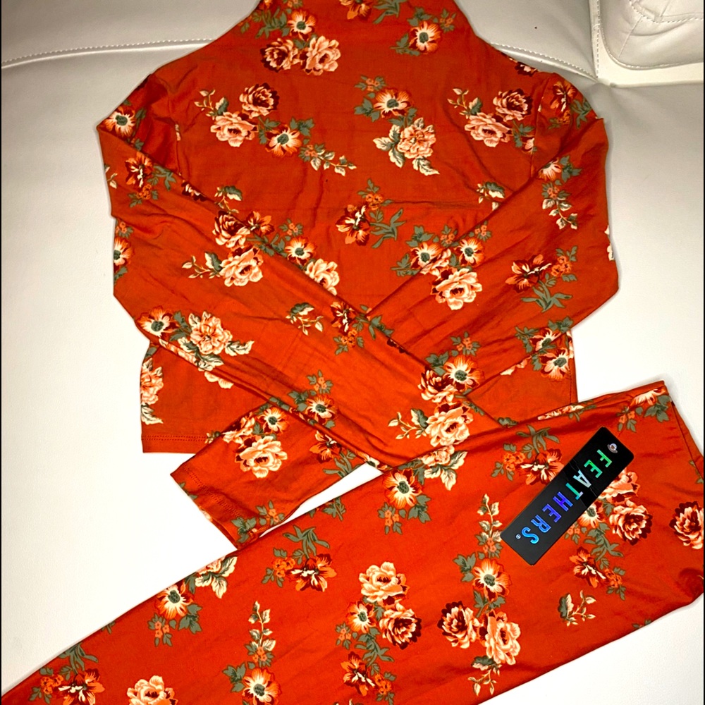 FLORAL TWO PIECE